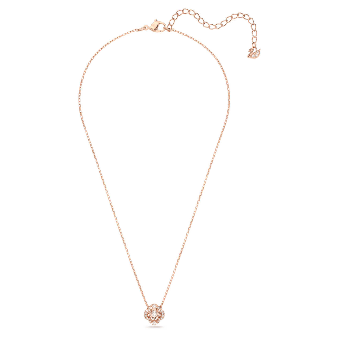 Una necklace Clover, Pink, Rose gold-tone plated 5514488