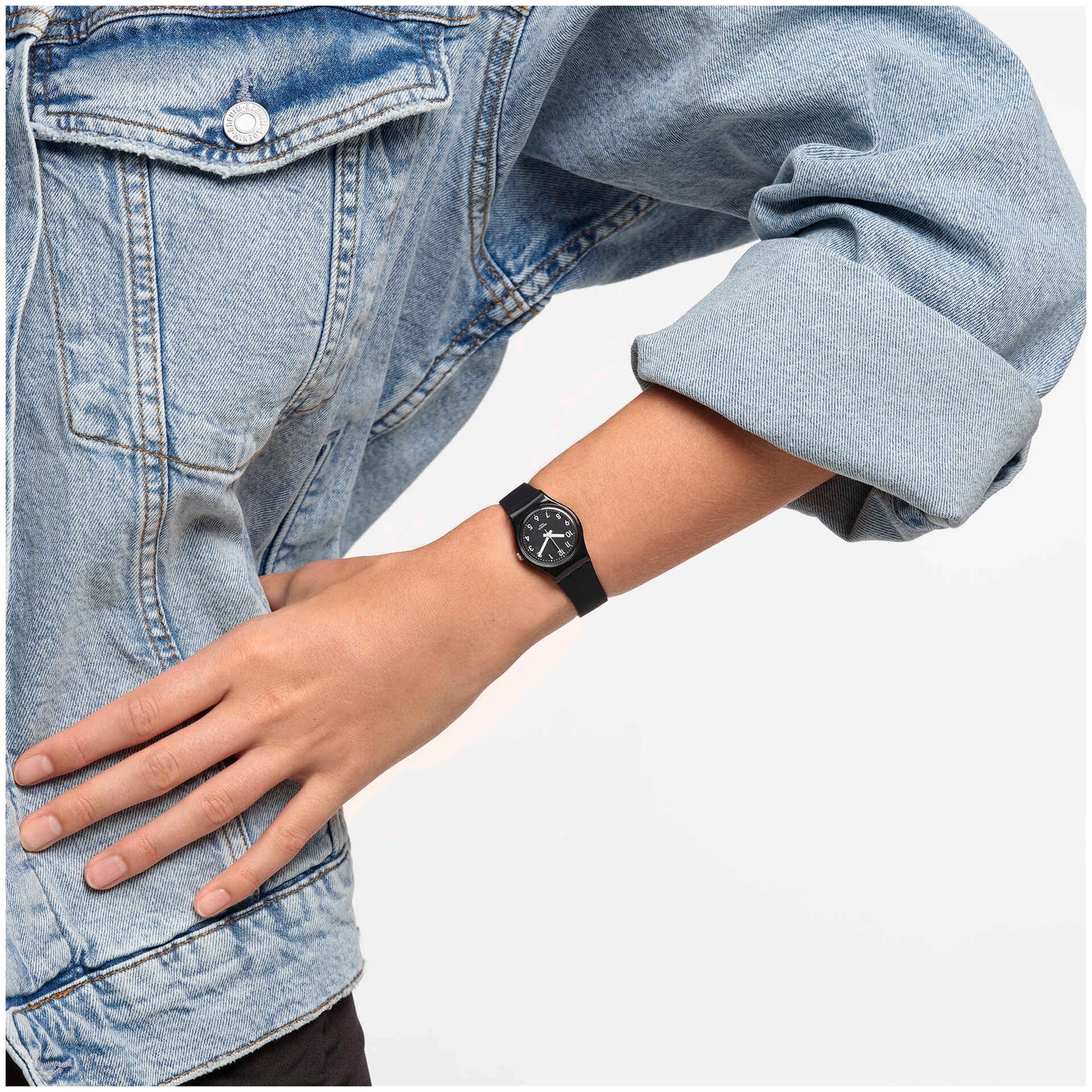 SWATCH LB170E LADY BLACK SINGLE