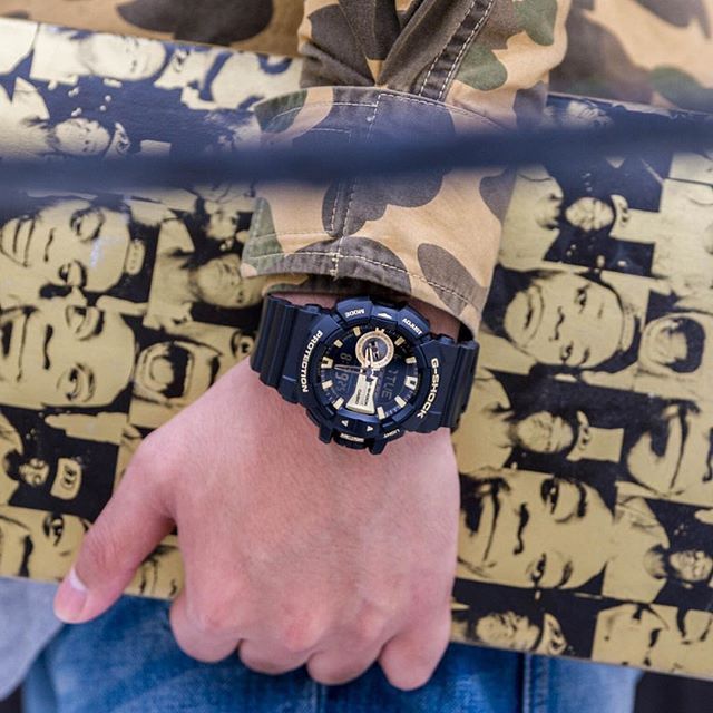 CASIO MEN'S ANALOG-DIGITAL G-SHOCK GA400GB-1A9 GA-400GB-1A9CR