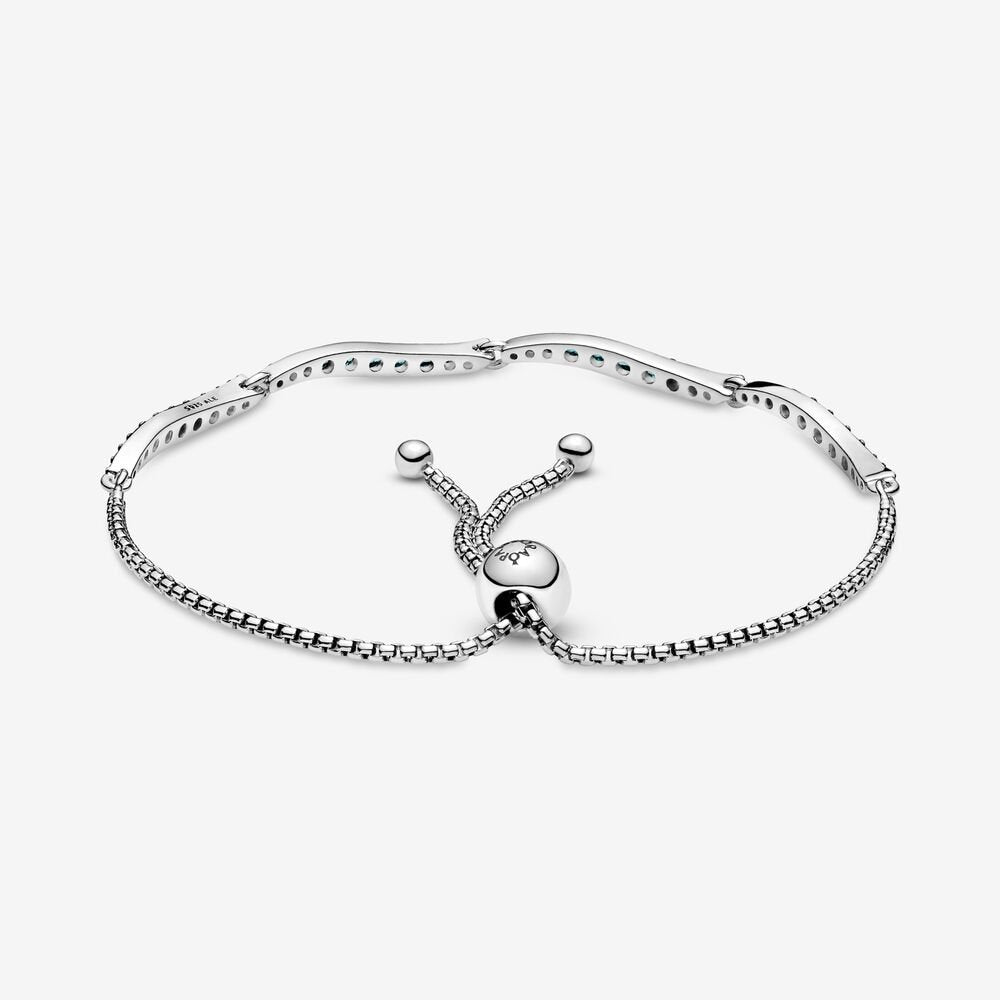 Blue Wavy Slider Bracelet 599436C01-1