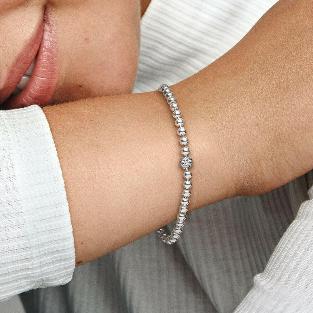 Beads & Pavé Bracelet 598342CZ