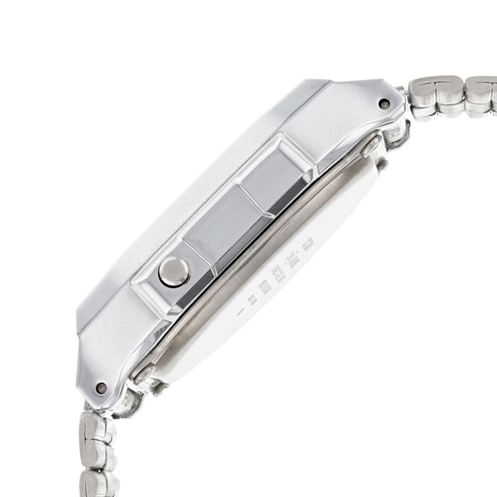 Casio Vintage Watch Silver A168WEM-7VT A168WEM-7