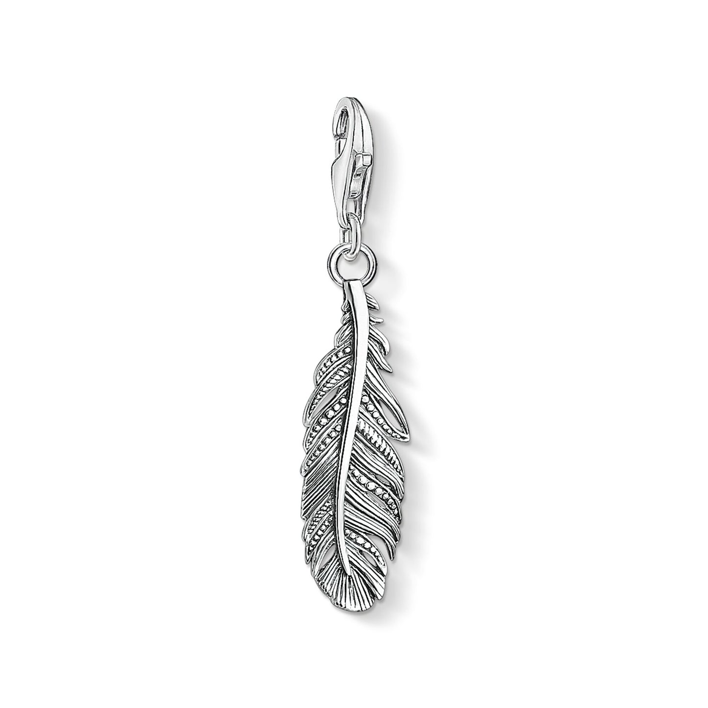 Charm pendant feather 1559-637-21