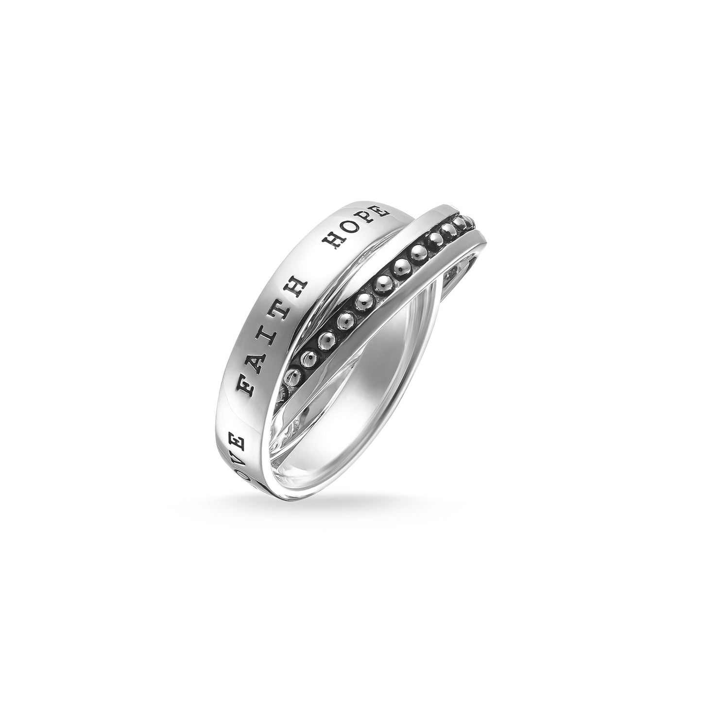 Multiple ring faith, love, hope TR1930-001-12