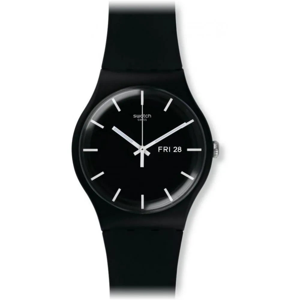 Swatch Power Tracking Mono Black Again SO29B704