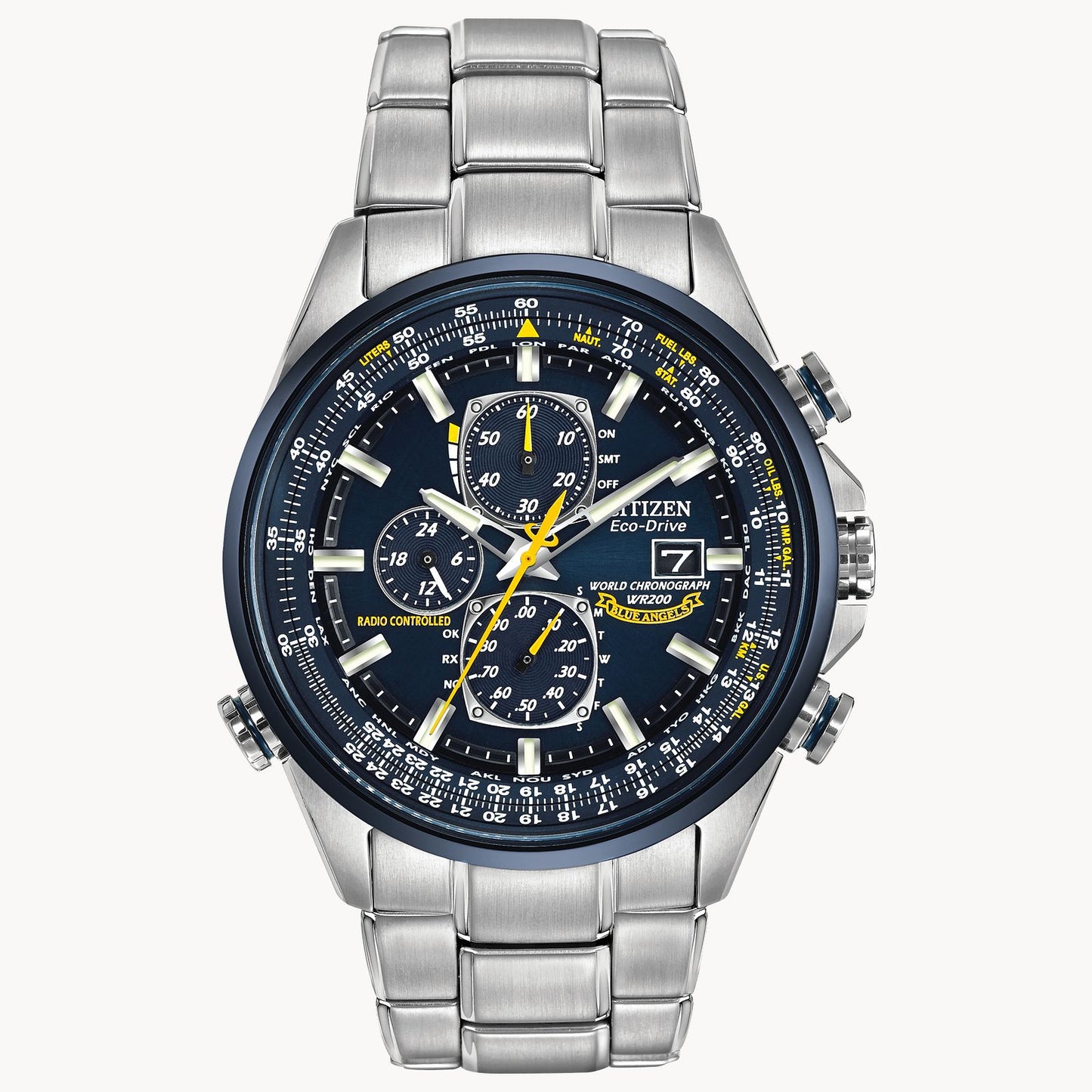 Citizen Eco Drive WORLD CHRONOGRAPH A-T Men's Watch AT8020-54L
