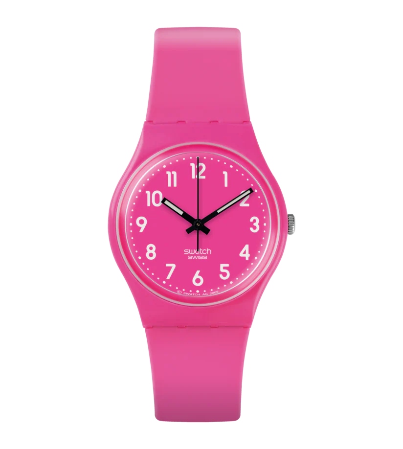 Neon cheap pink watch