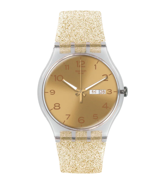 SWATCH SUOK704 GOLDEN SPARKLE