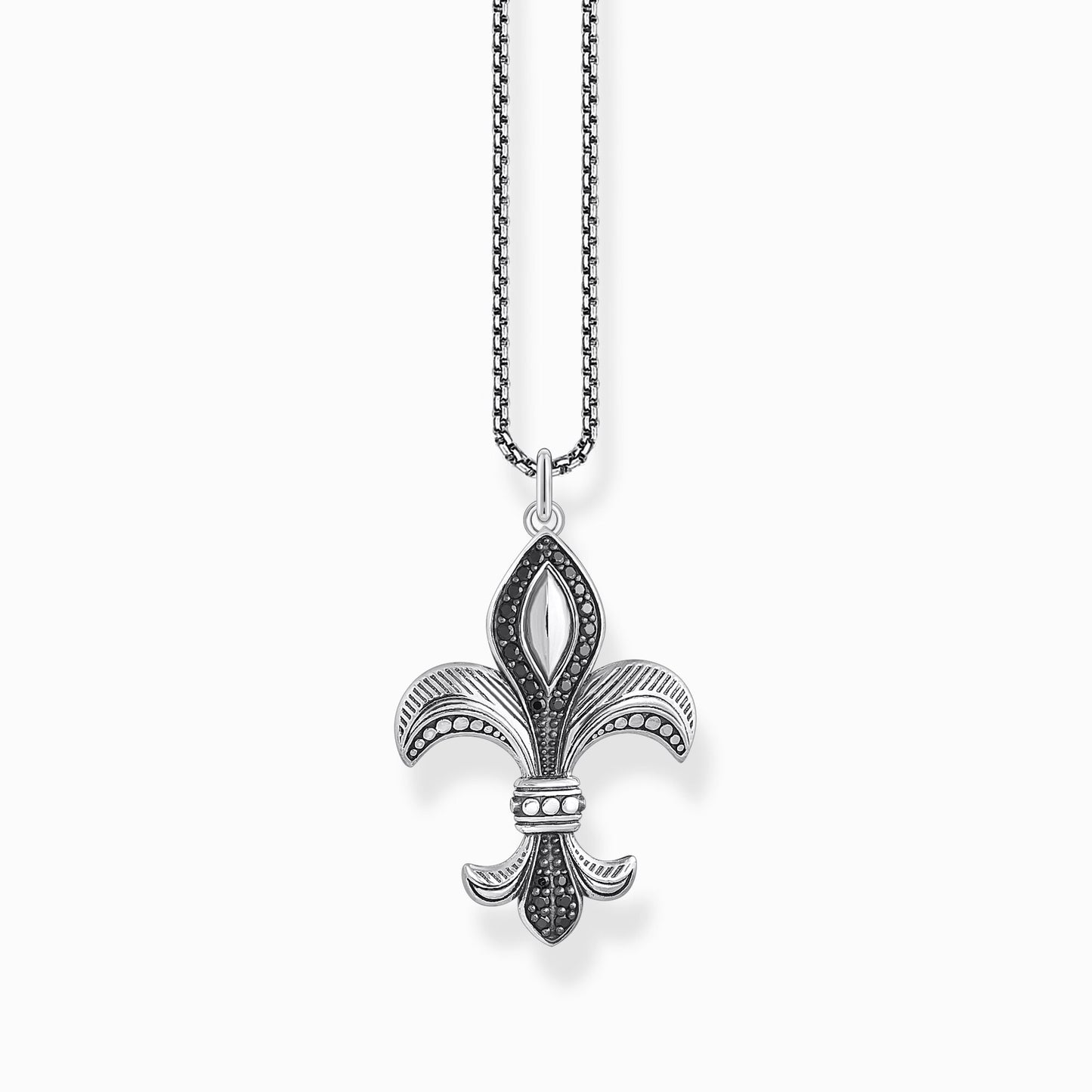 Necklace fleur-de-lis KE2002-643-11-L50V