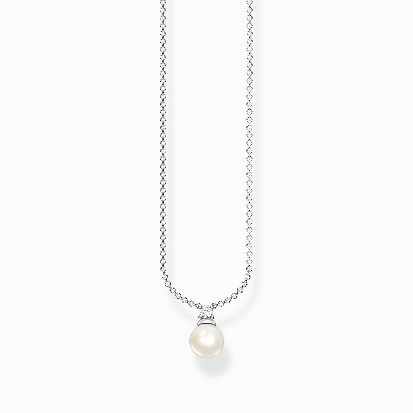 Necklace pearl silver KE2121-167-14-L45V