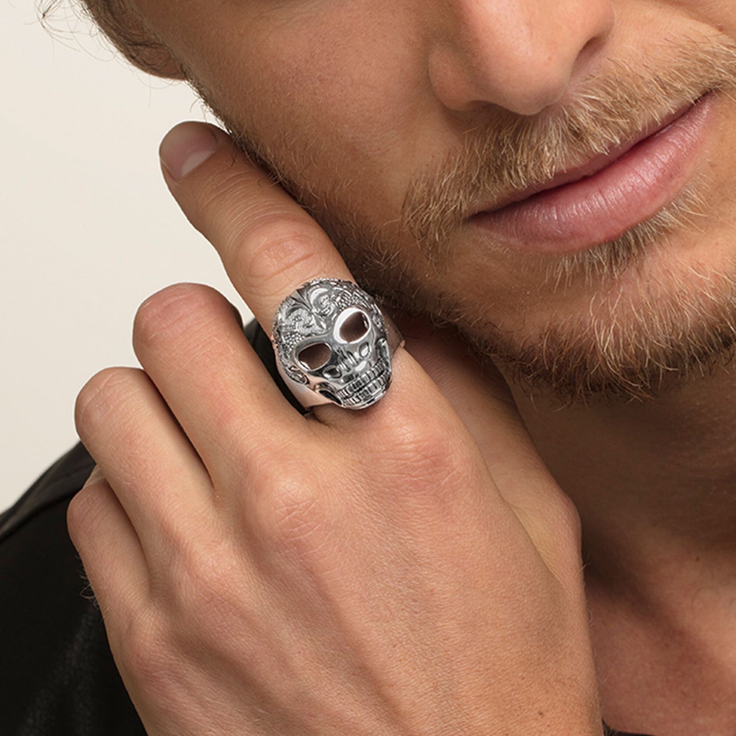 Ring lily skull TR2155-637-21