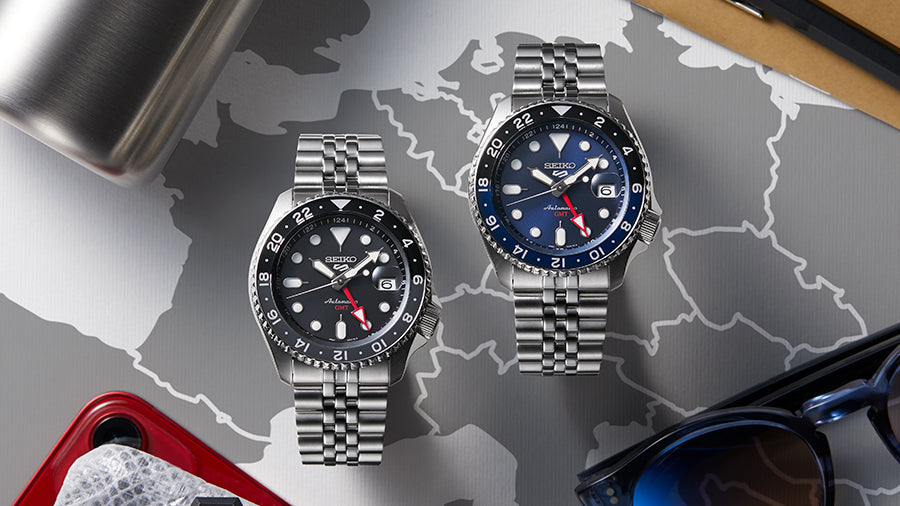 Seiko 5 Sports Automatic GMT ‘Black Grape’ Watch SSK001 SSK001K1