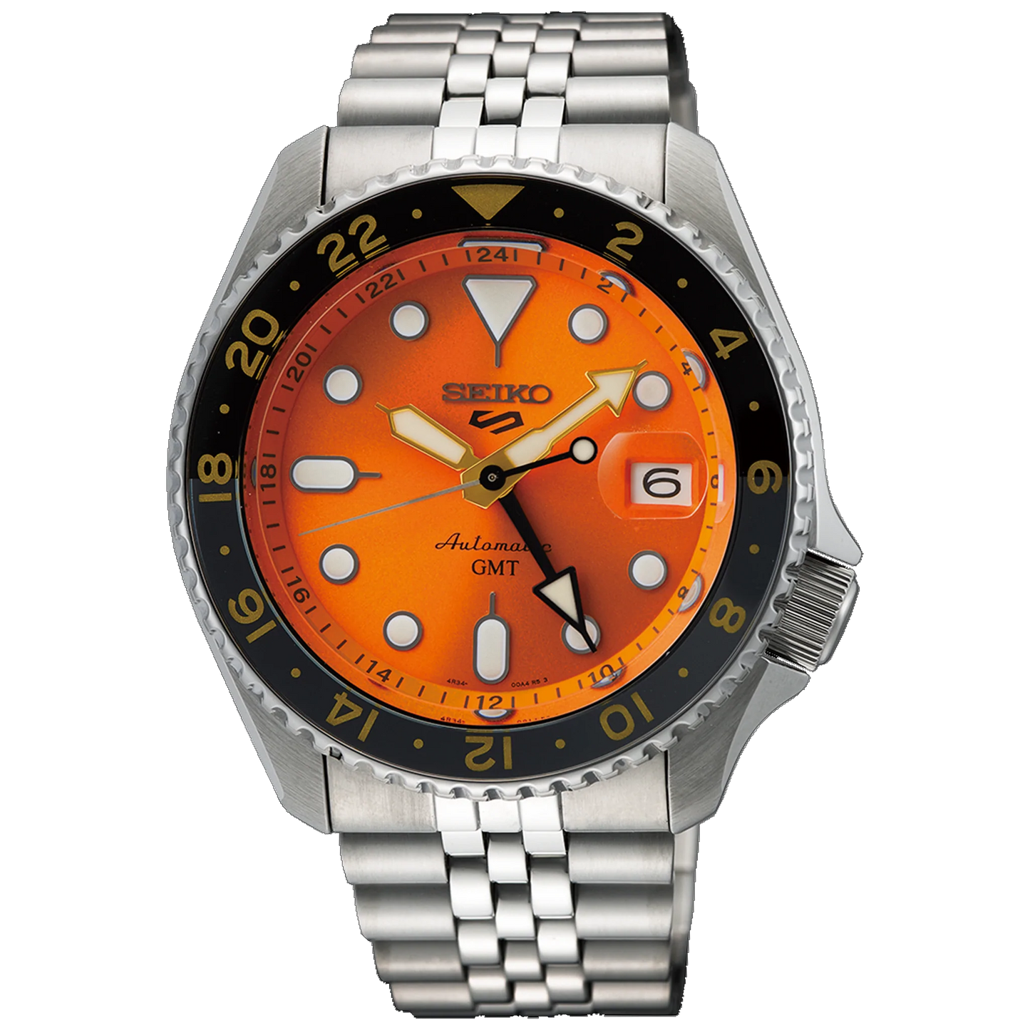 Seiko 5 Sports ‘Mikan Orange’ Automatic GMT Watch SSK005 SSK005K1