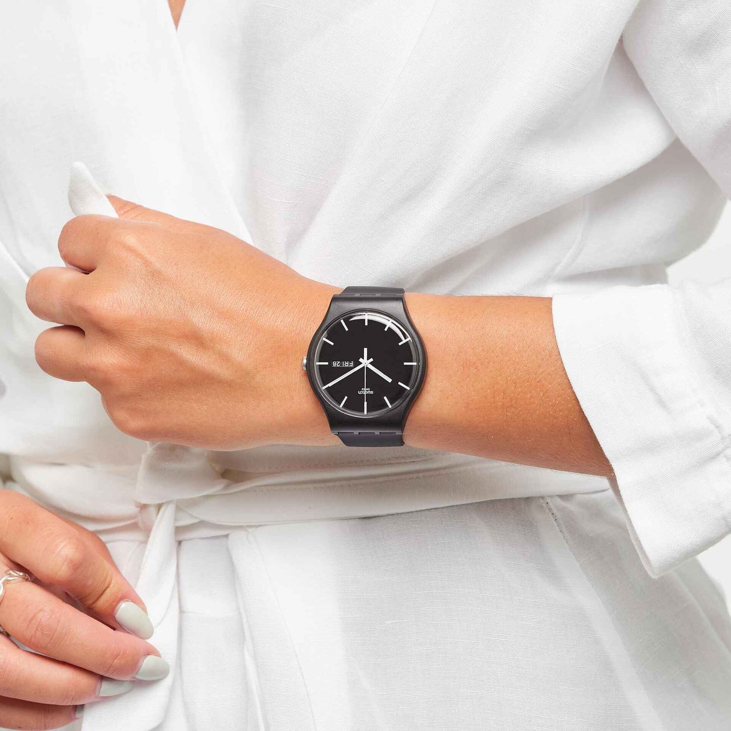 SWATCH SO29B704 SUOB720 MONO BLACK