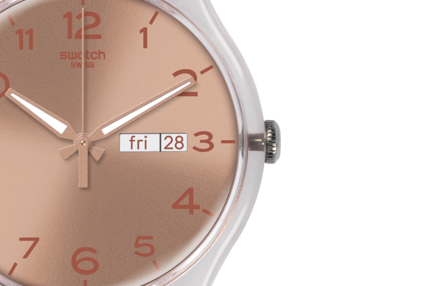 SWATCH SUOK703 PINK GLISTAR