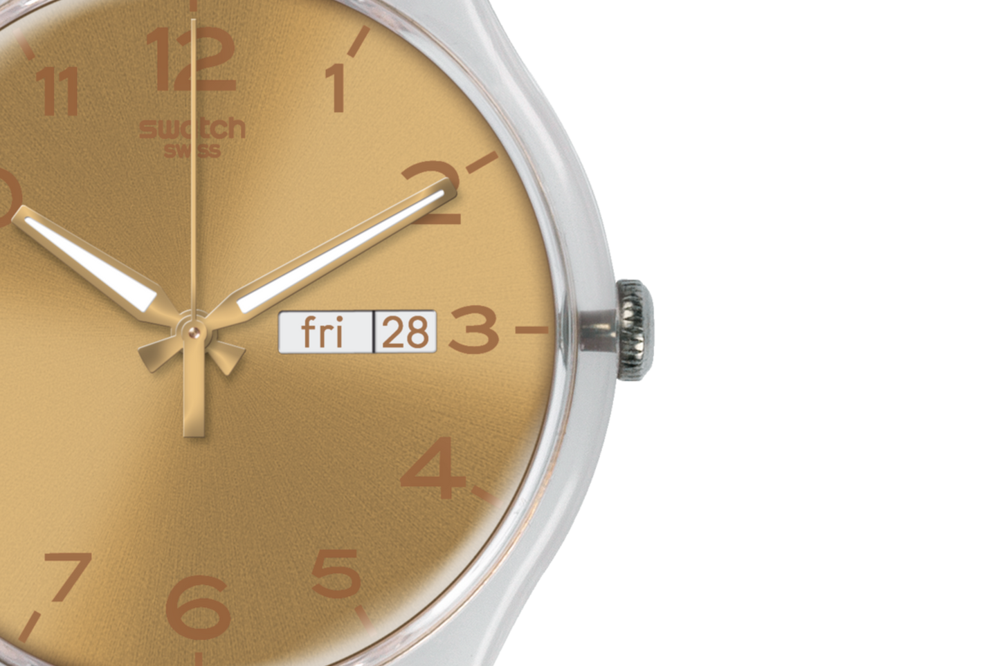 SWATCH SUOK704 GOLDEN SPARKLE