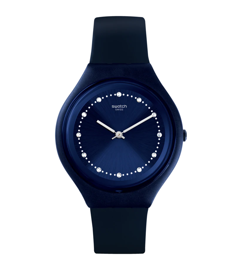 Swatch Skinsparks 40mm Case Ladies Watch SVUN100 Blue