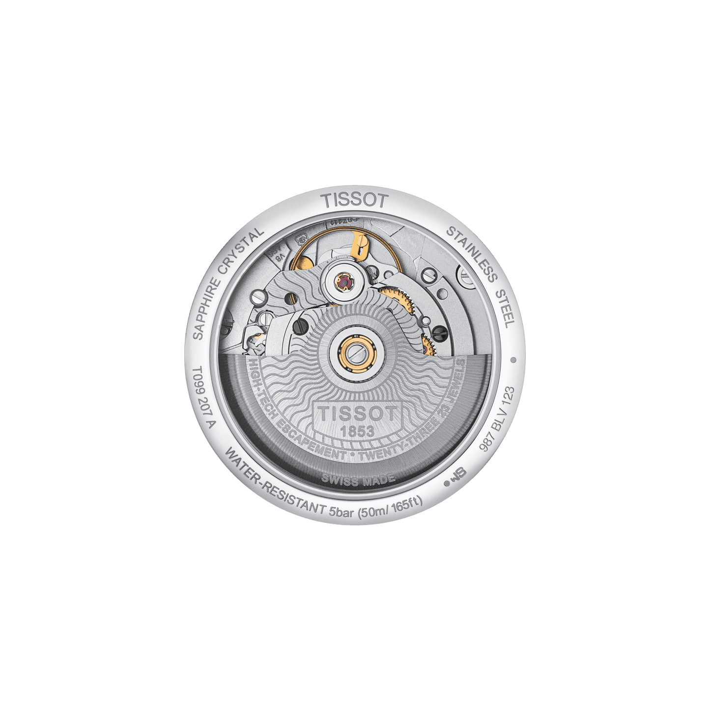 T099.207.11.048.00 TISSOT CHEMIN DES TOURELLES POWERMATIC 80 LADY