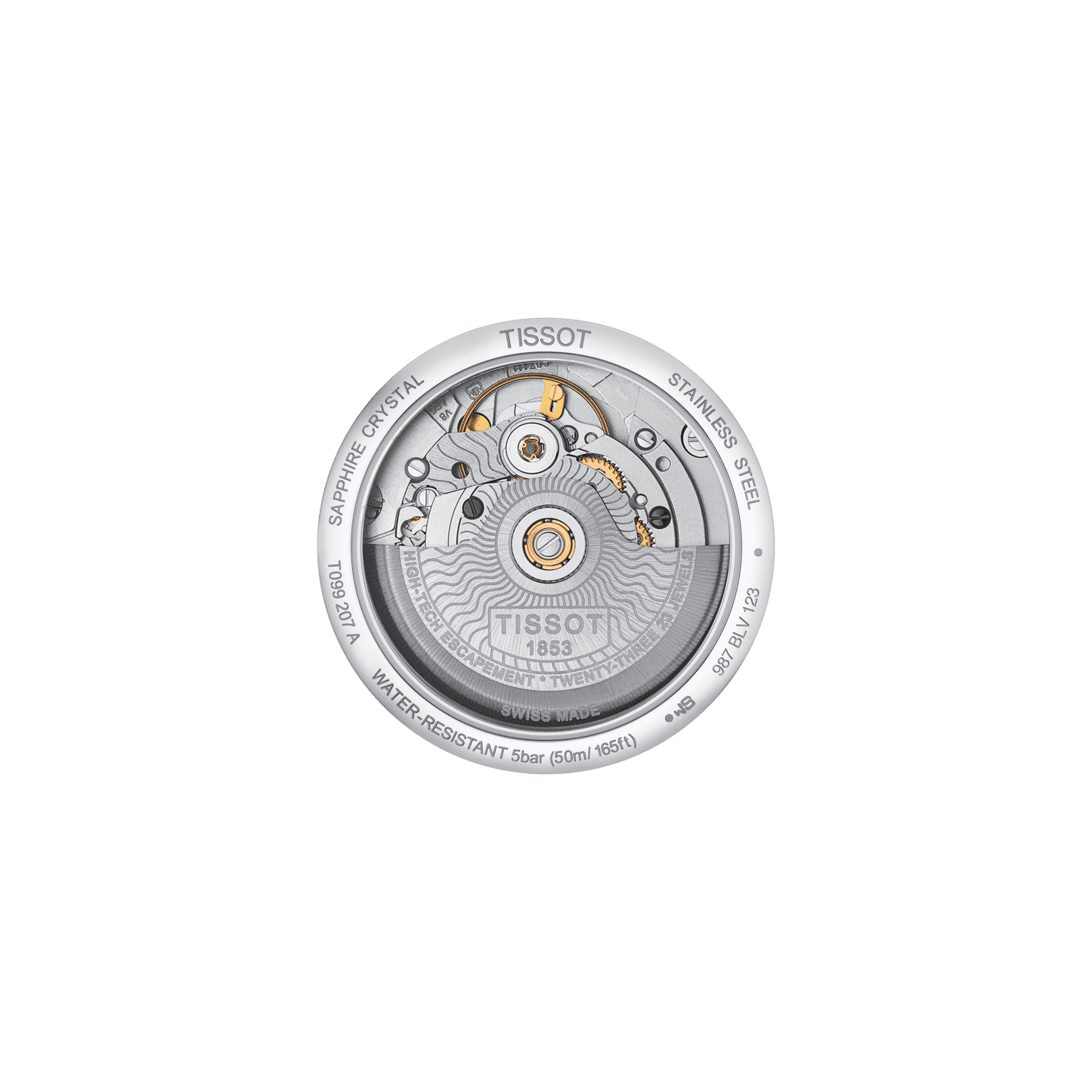 T099.207.22.118.00 TISSOT CHEMIN DES TOURELLES POWERMATIC 80 LADY