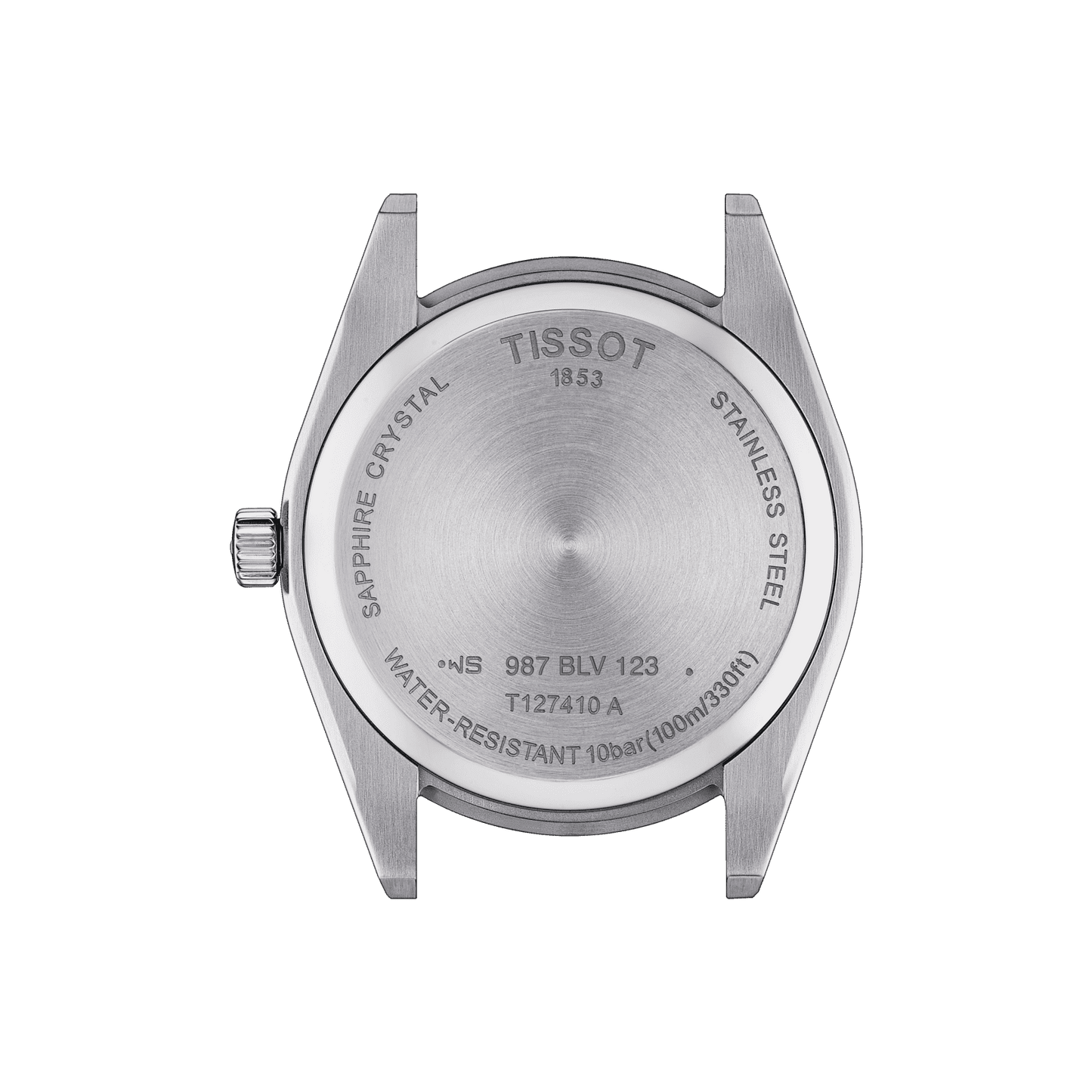 TISSOT GENTLEMAN QUARTZ BLUE DIAL T127.410.11.041.00 T1274101104100