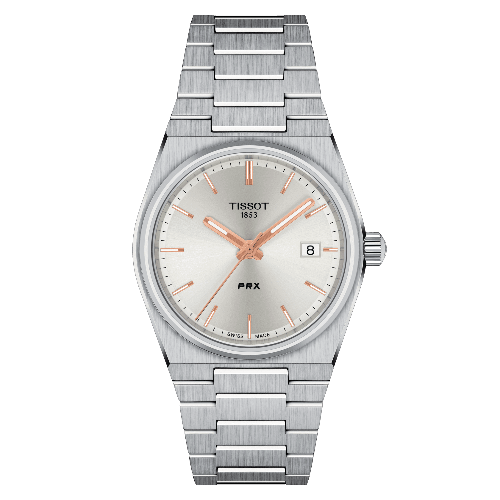 TISSOT PRX 35MM SILVER DIAL QUARTZ T137.210.11.031.00