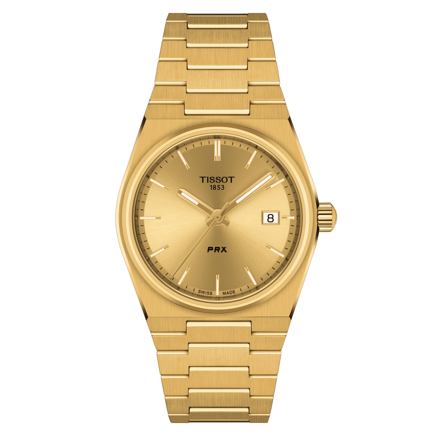 TISSOT PRX 35MM CHAMPAGNE DIAL QUARTZ T137.210.33.021.00 T1372103302100