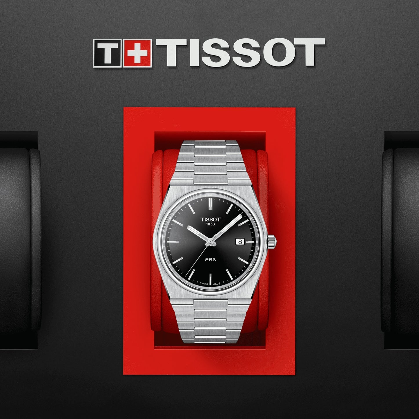 TISSOT PRX BLACK DIAL QUARTZ 40MM T137.410.11.051.00 T1374101105100