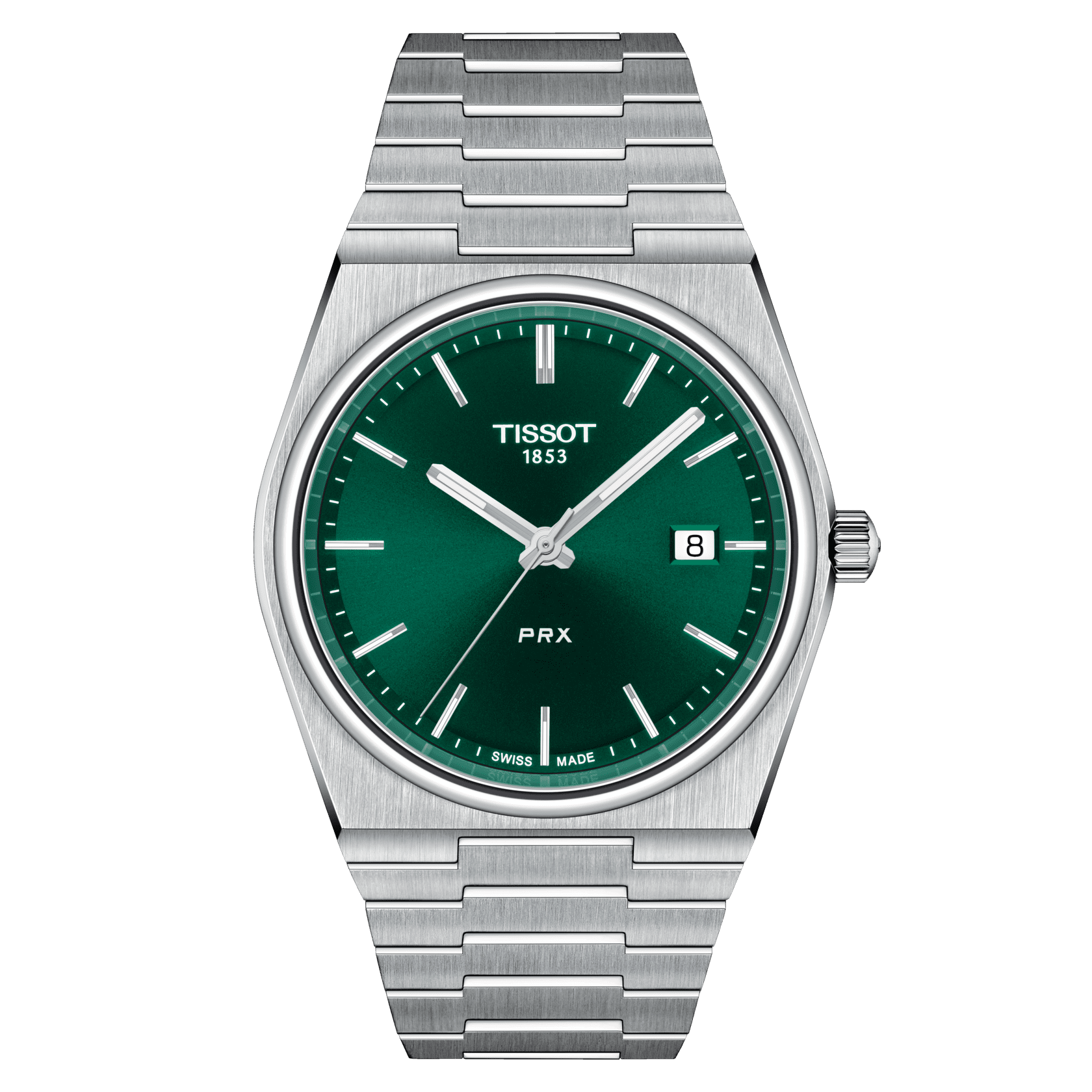 TISSOT PRX GREEN DIAL 40MM QUARTZ T137.410.11.091.00