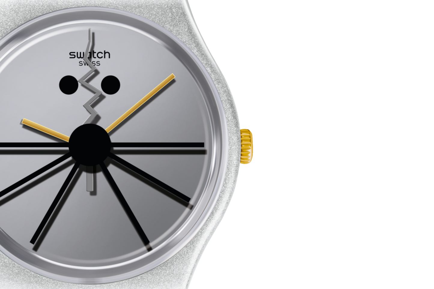 SWATCH GZ327 CHEESE! SQUEAK SQUEAK! RAT LIMITED EDITION