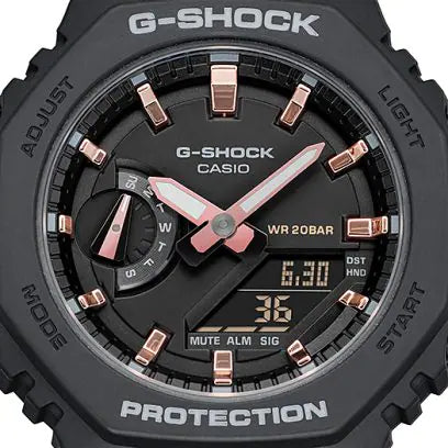 CASIO G-SHOCK ANALOG-DIGITAL WOMEN GMAS2100-1A GMA-S2100-1ACR