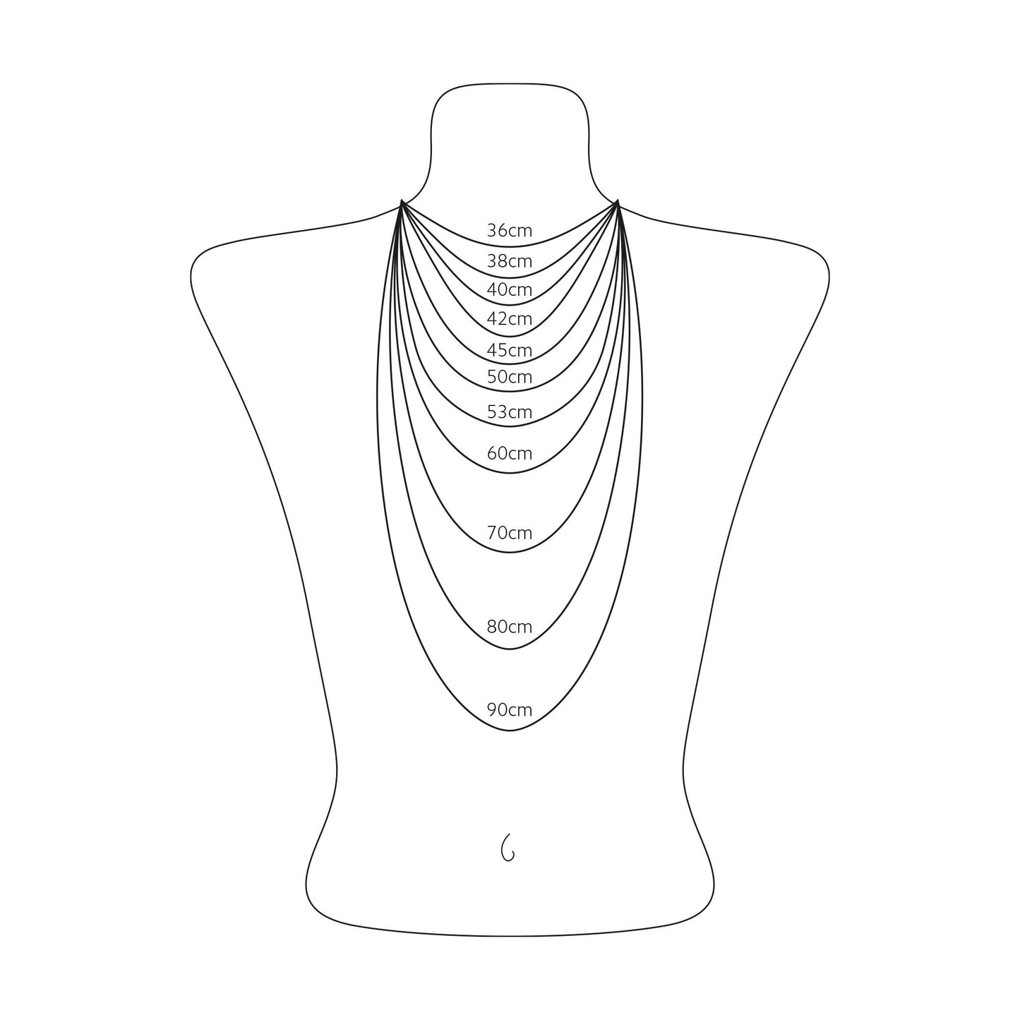 Necklace star and moon silver KE1900-051-14-L45V