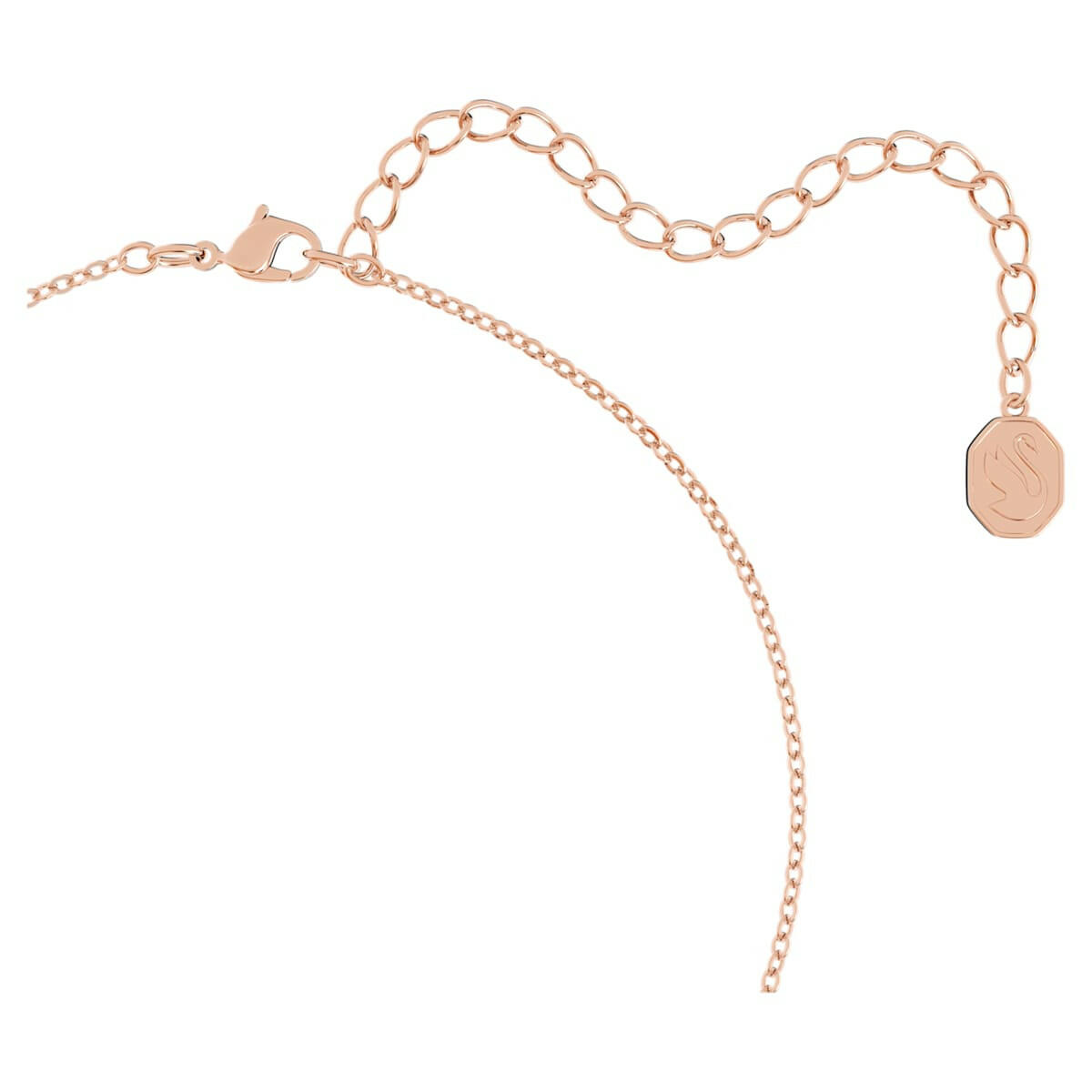 Sparkling Dance pendant Red, Rose-gold tone plated 5620550