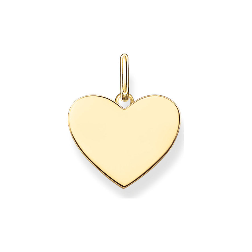 Engravable heart pendant LBPE0002-413-12