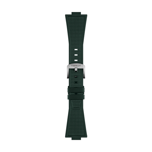 Tissot Official PRX 40mm Dark Green Rubber Strap T852.050.987 T852050987