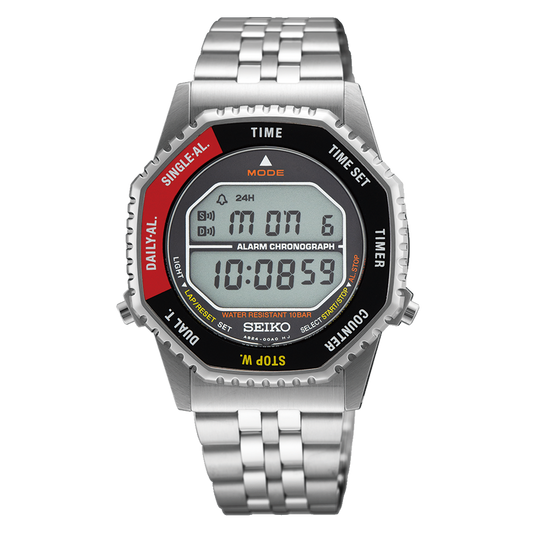 Seiko SMGG19P1 Men’s Digital Quartz Watch in Red & Black SMGG19