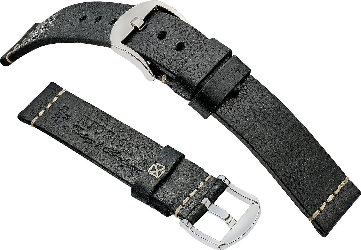 R179 BIRMINGHAM - Rios 1931 Watchstrap - German Made Genuine Leather