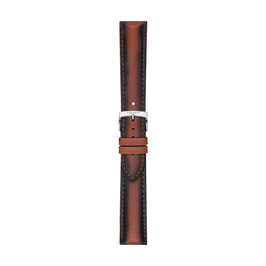 Tissot Official Brown Leather Strap Lugs 20 mm T852.046.842 T852046842