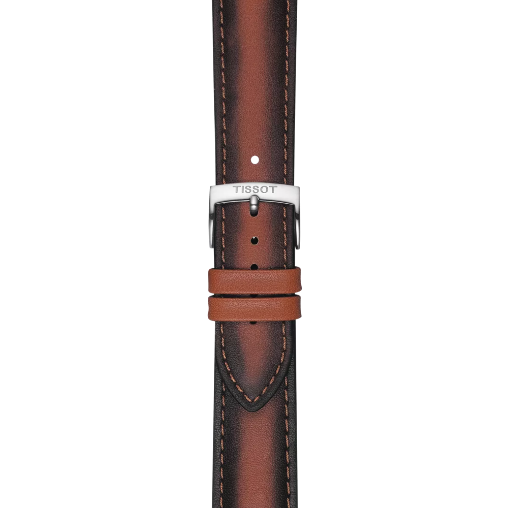 Tissot Official Brown Leather Strap Lugs 20 mm T852.046.842 T852046842