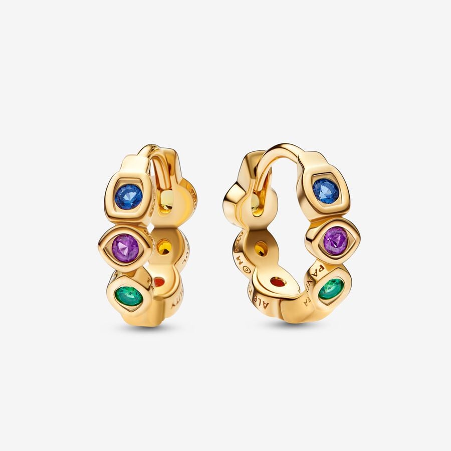 Marvel The Avengers Infinity Stones Hoop Earrings 262567C01