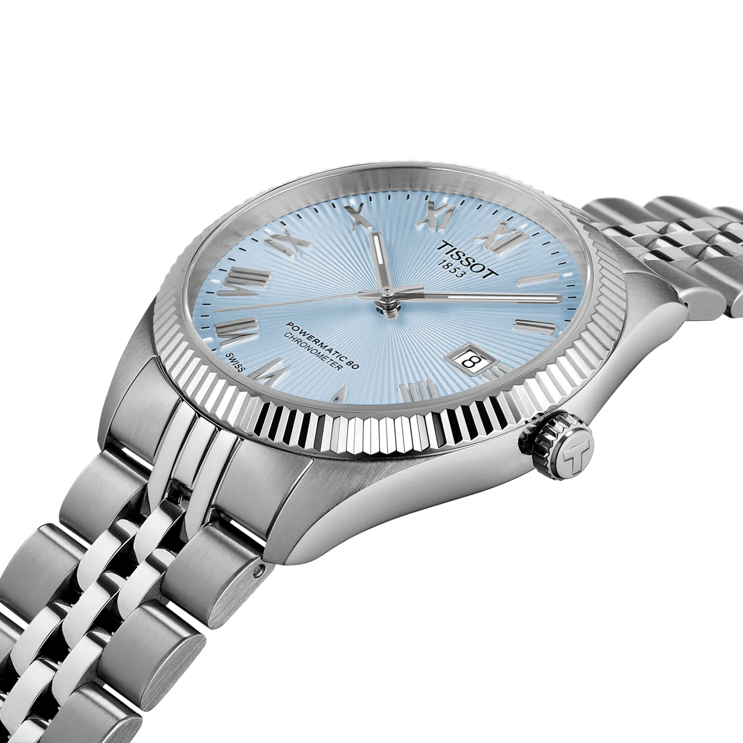 Tissot Ballade 39mm Ice Blue Dial T156.408.11.353.00 T1564081135300