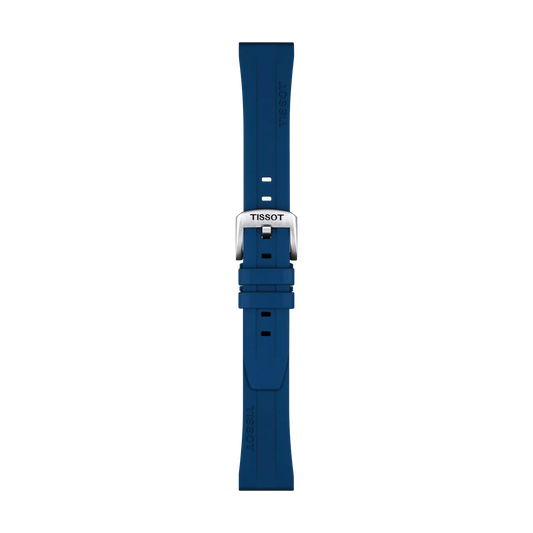 Tissot Official Blue Rubber Strap Lugs 20mm T852.044.837 T852044837