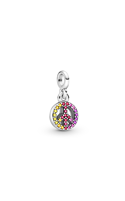 PANDORA ME PEACE SIGN MINI DANGLE CHARM 799424C01