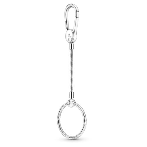 Sterling Silver Medium Bag Charm Carrier 399571C00