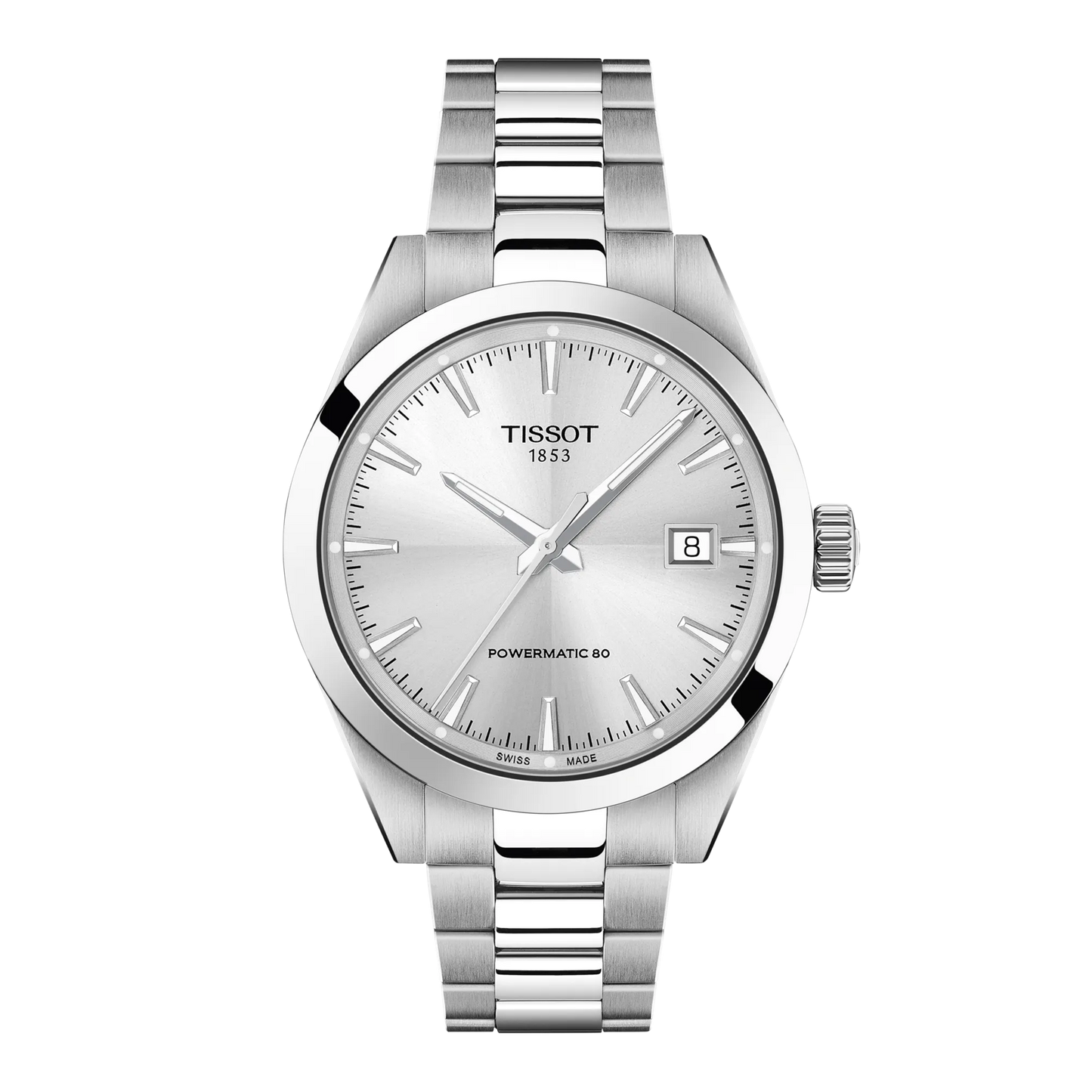 Tissot Gentleman 38mm Silver T165.807.11.031.00 T1658071103100