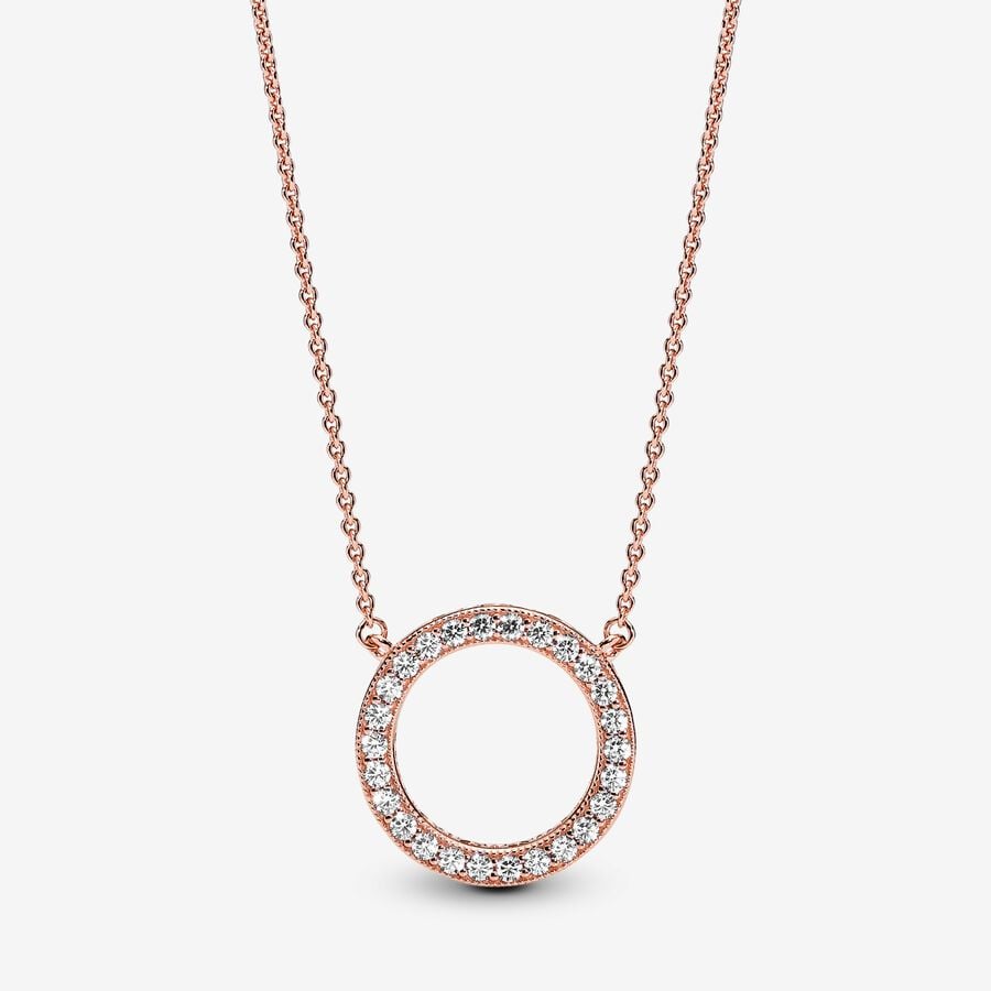 Circle of Sparkle Necklace 580515CZ-45