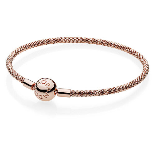 PANDORA Rose Moments Mesh Bracelet 586543-17 17cm or 6.7''