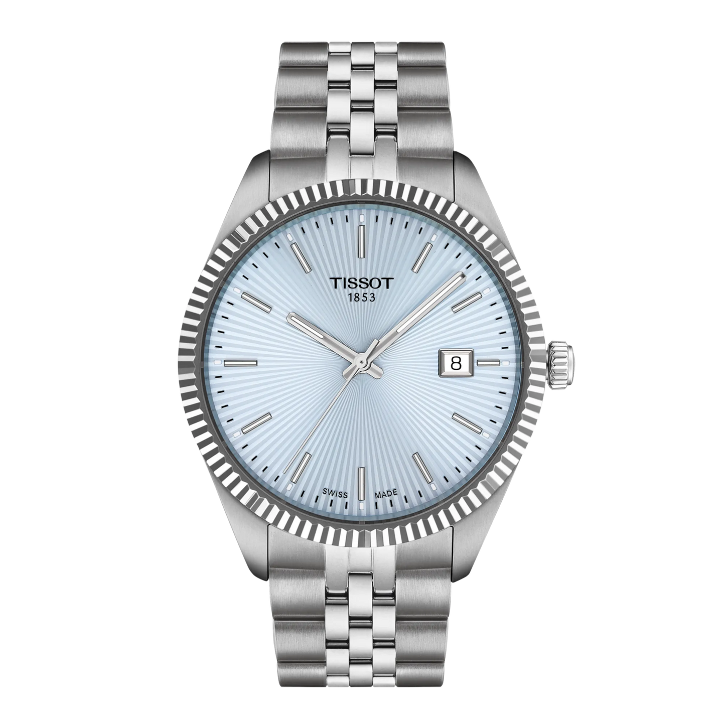 Tissot Ballade 40mm Ice Blue Dial T156.410.11.351.00 T1564101135100