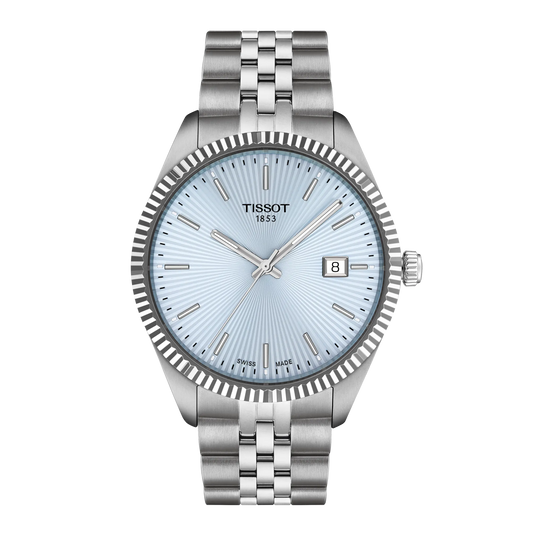 Tissot Ballade 40mm Ice Blue Dial T156.410.11.351.00 T1564101135100