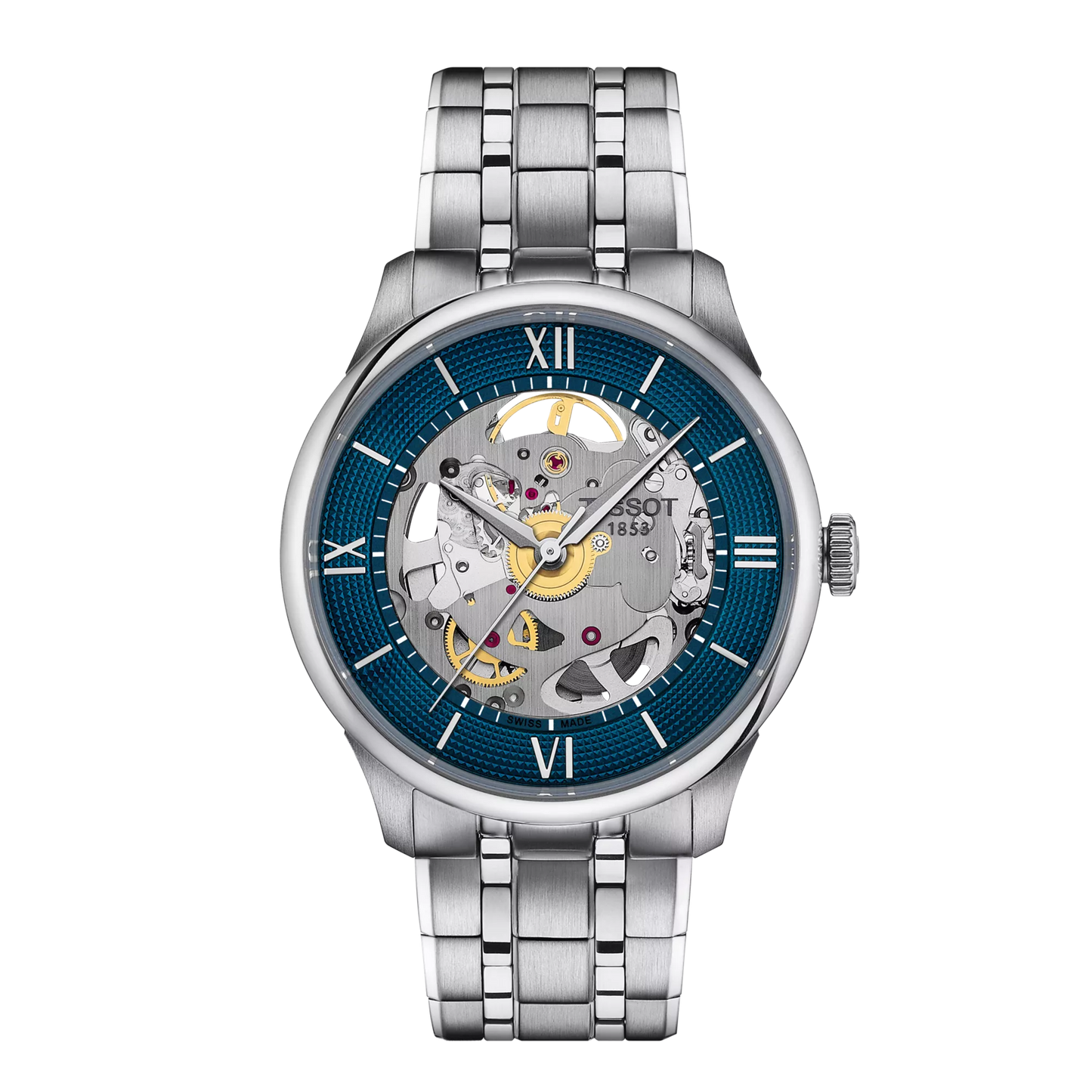 Tissot Chemin des Tourelles Skeleton 39mm T139.836.11.048.00 T1398361104800