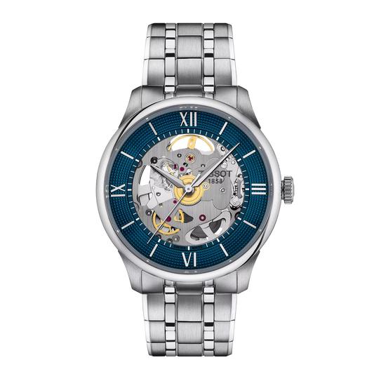 Tissot Chemin des Tourelles Skeleton 39mm T139.836.11.048.00 T1398361104800